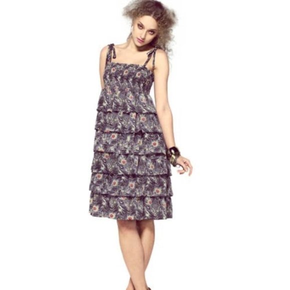 Liberty of London for Target Peacock Print dress - Picture 1 of 1